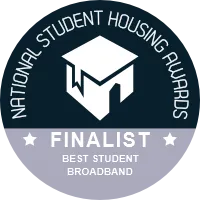 Canterbury Christ Church University - finalists for the Best Student Broadband award 2021